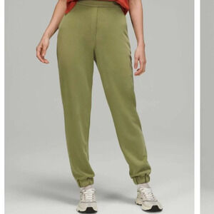 Lululemon Softstreme  Relaxed High-Rise Pant Bronze Green Size 14